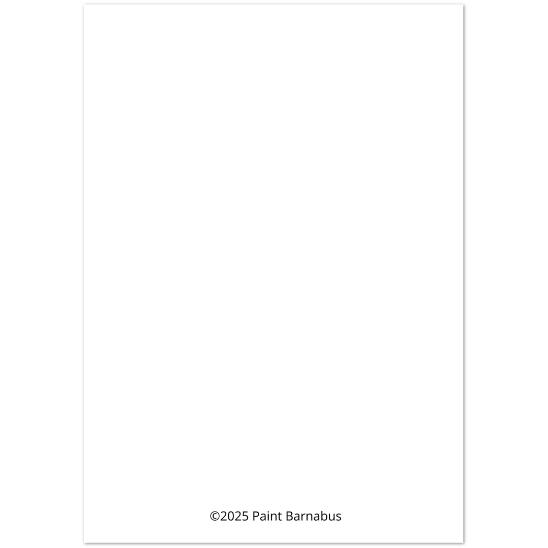 White square with '©2025 Paint Barnabas' text at the bottom center.