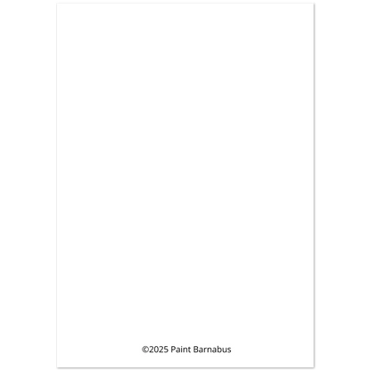 White square with '©2025 Paint Barnabas' text at the bottom center.
